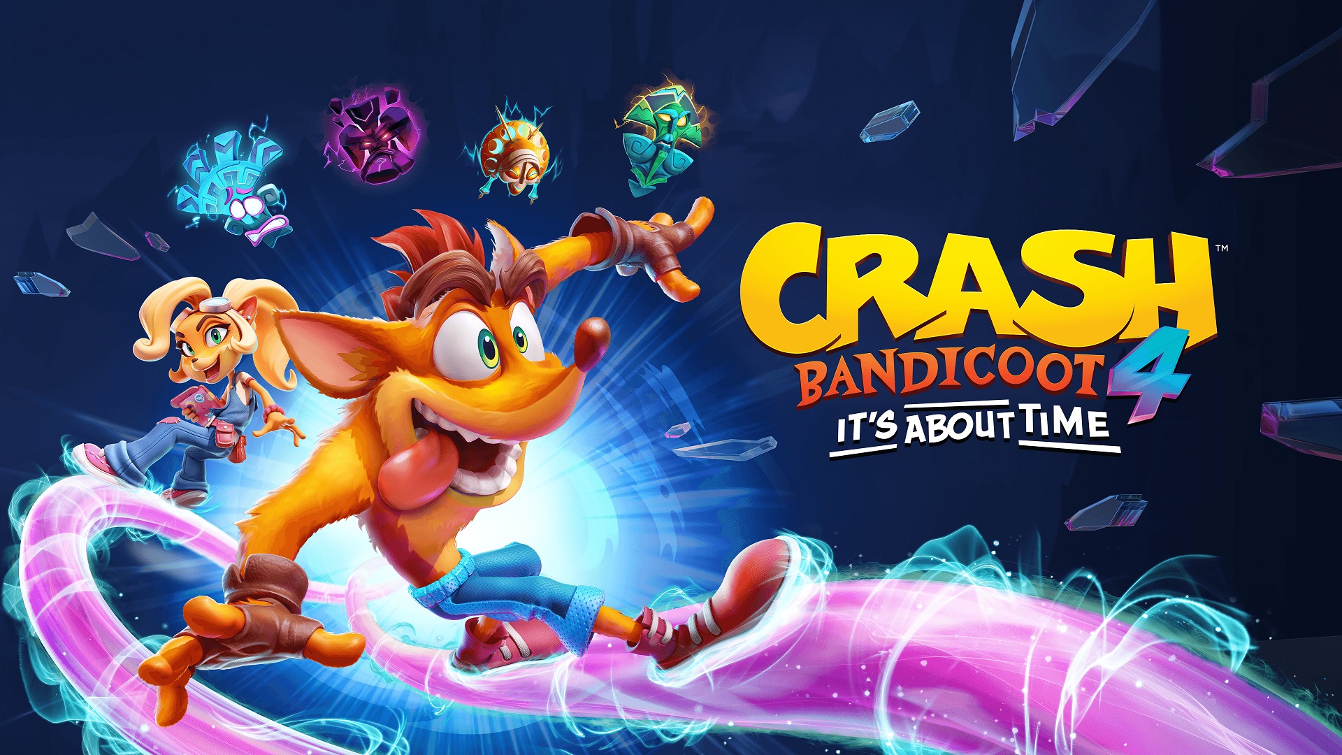 crash bandicoot 4 its about time art