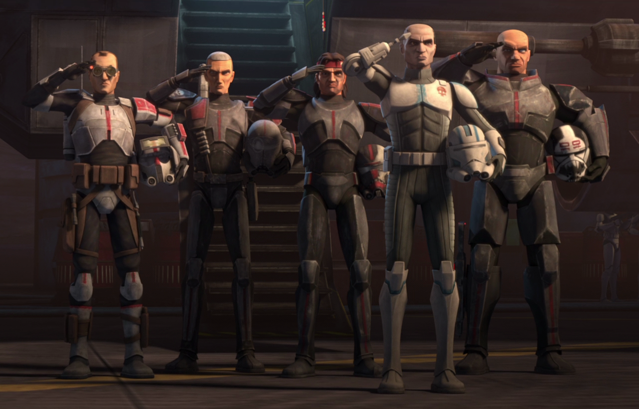 star wars the bad batch clones