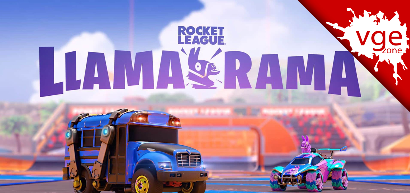 desafíos rocket league fortnite llama rama art
