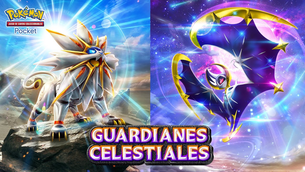 Pokémon TCG Pocket Guardianes celestiales arte