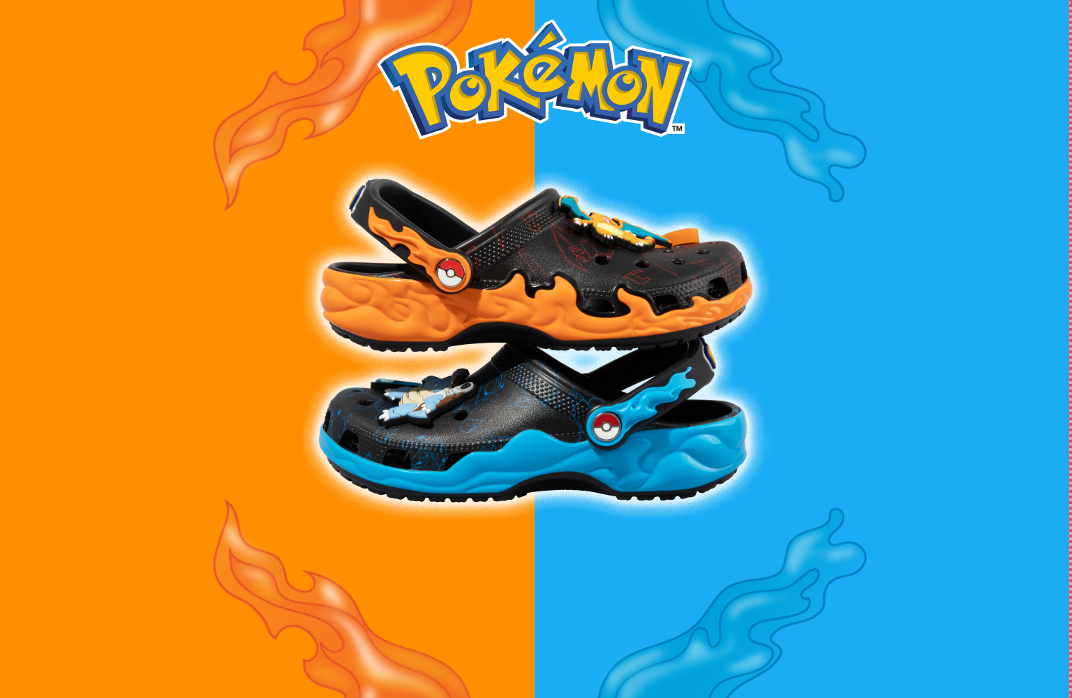 crocs x pokémon