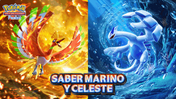 Nuevo sobre de mejora temático de Pokémon TCG Pocket, Saber Marino y Celeste, disponible el 30 de julio Pokémon TCG Pocket saber marino y celeste