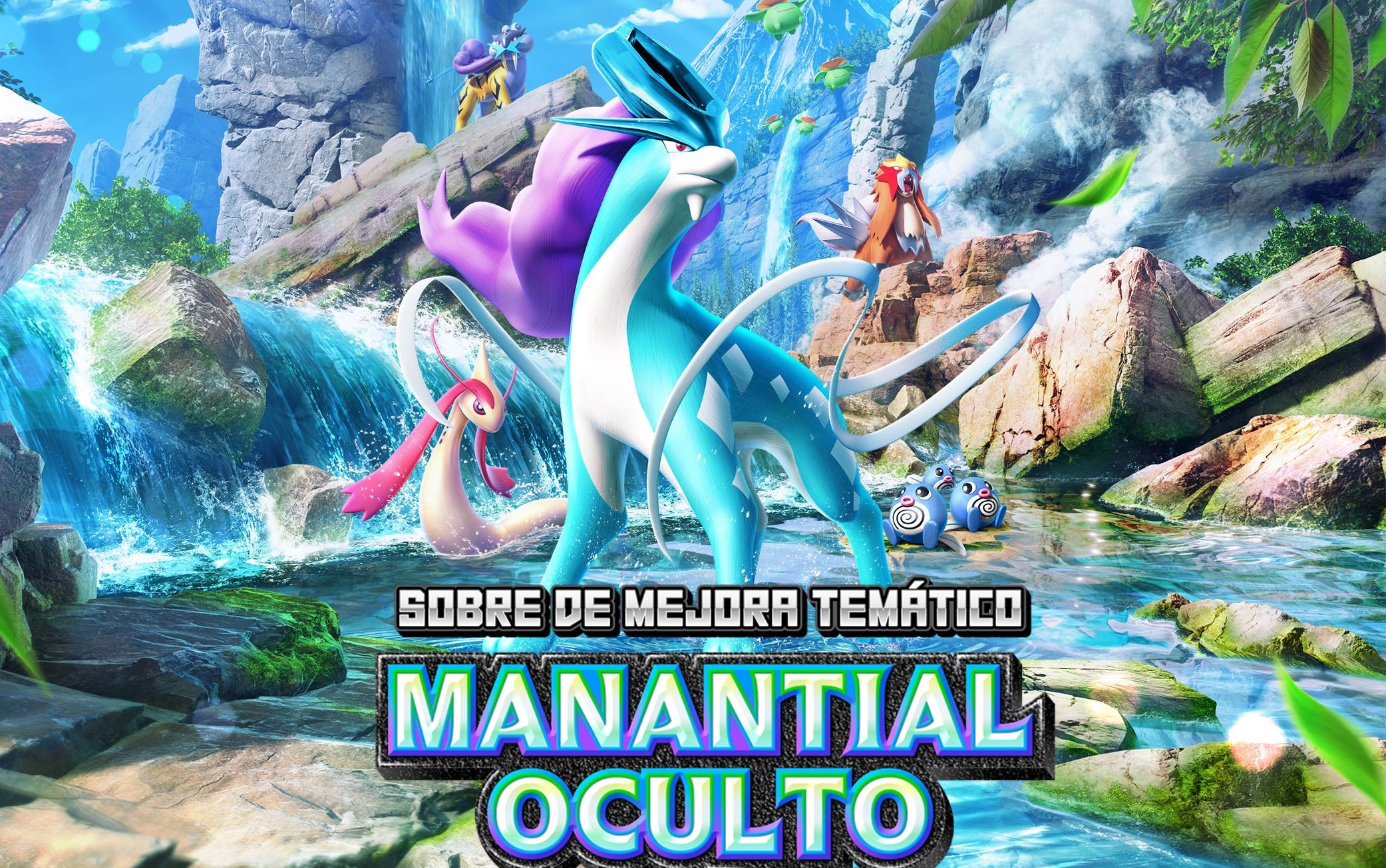 Pokémon TCG Pocket Manantial Oculto suicune