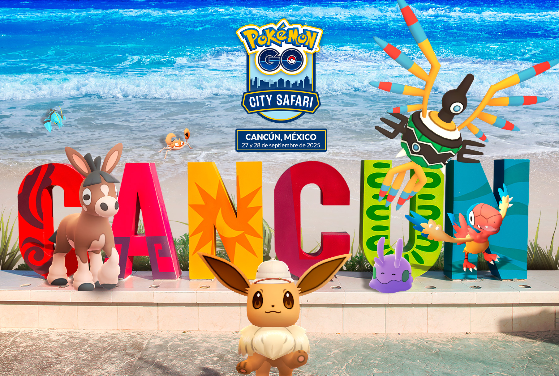 rally de sellos pokémon go cancún 2025