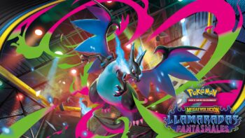 Pokémon anuncia la nueva expansión de JCC Pokémon: Megaevolución - Llamaradas Fantasmales JCC Pokémon: Megaevolución - Llamaradas Fantasmales noviembre