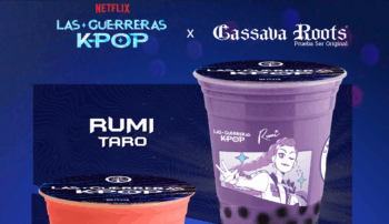 Cassava Roots y Netflix transforman el bubble tea en una batalla de sabor con Las Guerreras K-Pop cassava roots k-pop netflix