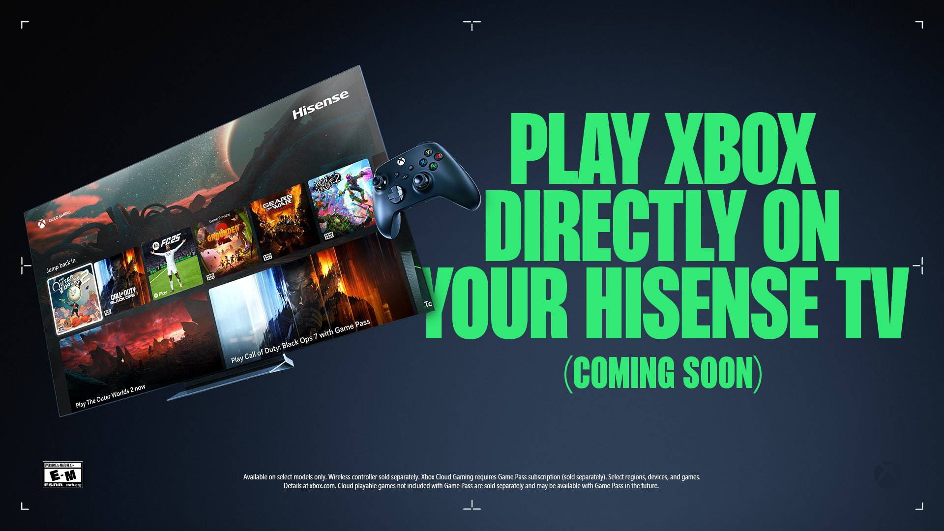 xbox hisense tv