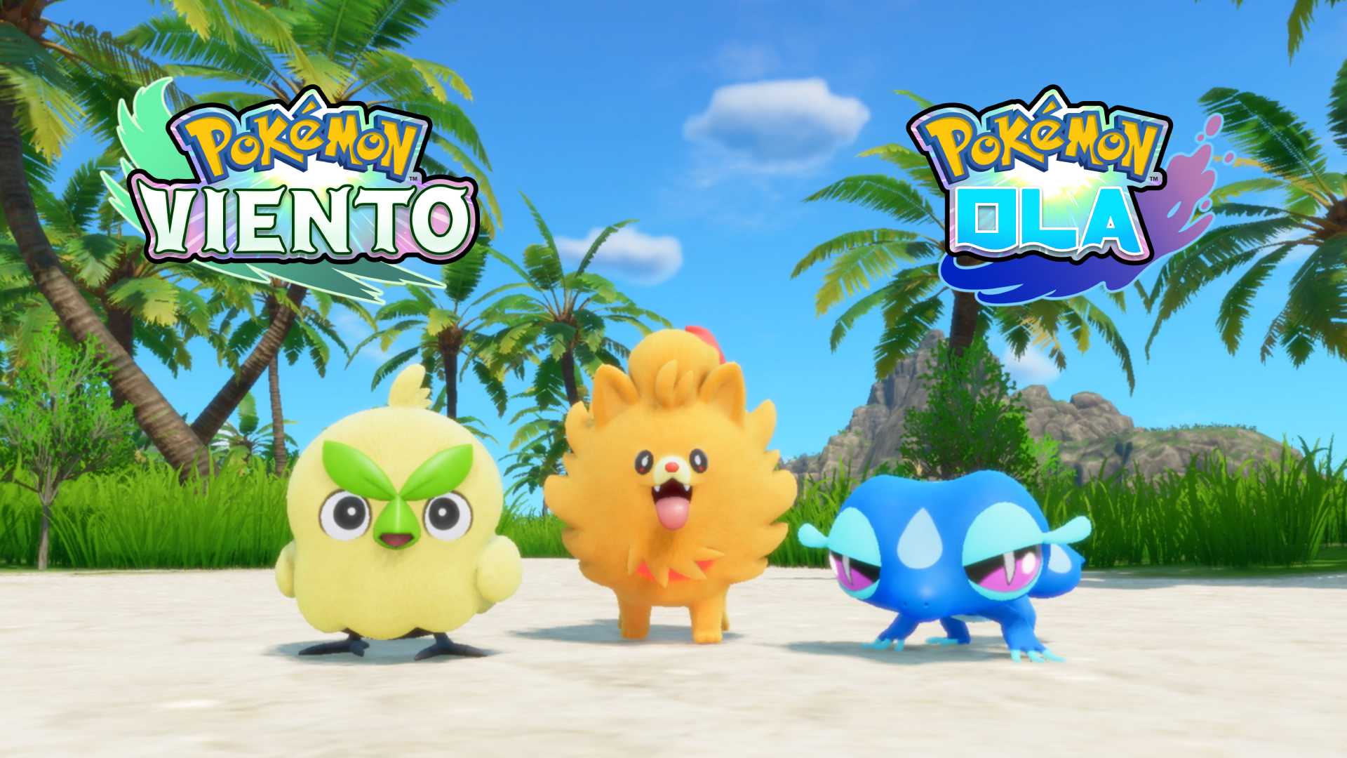pokémon viento y pokémon ola