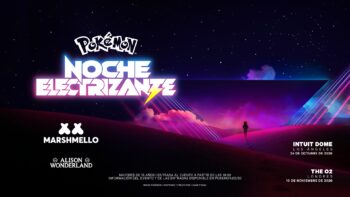 Pokémon anuncia la experiencia musical “Noche Electrizante Pokémon” protagonizada por Marshmello Noche electrizante Pokémon