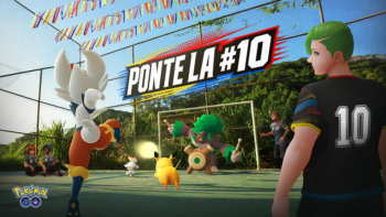 Ponte la #10. Pokémon GO lanza evento futbolero exclusivo para LATAM en su aniversario Pokémon GO evento aniversario América Latina camiseta 10