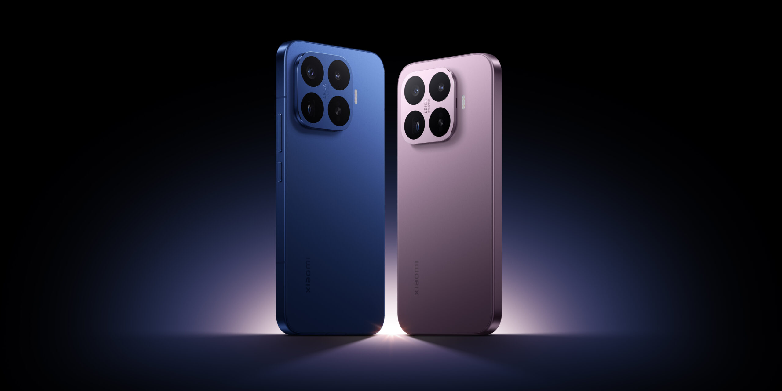 Xiaomi 17T Pro y Xiaomi 17T Serie, diseño oficial en colores Azul Oscuro y Violeta con módulo de cámara Leica