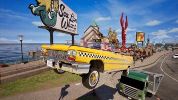 Crazy Taxi World Tour beta cerrada 2025 — taxistas en acción en el mapa de la Costa Oeste