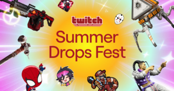 Twitch Summer Drops Fest 2026 con recompensas exclusivas en más de 45 videojuegos del 10 al 24 de julio