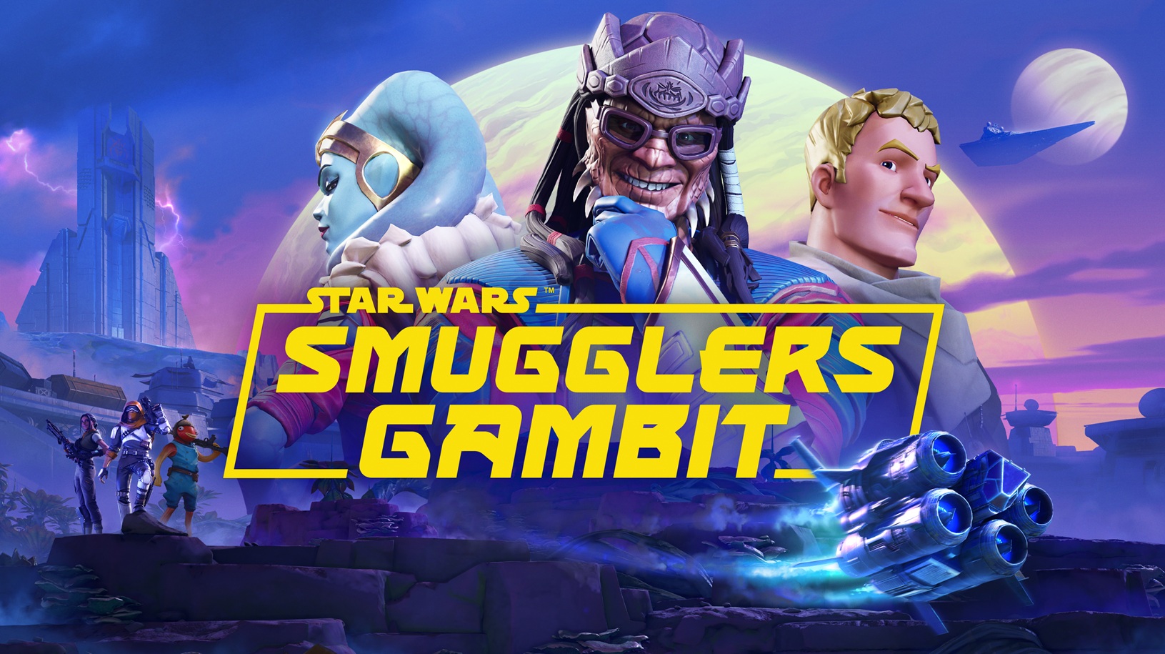 Smugglers Gambit, la nueva isla de Star Wars en Fortnite