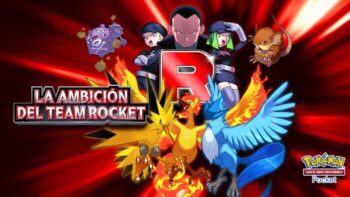 Sobre de mejora La Ambición del Team Rocket en Pokémon TCG Pocket, agosto 2026