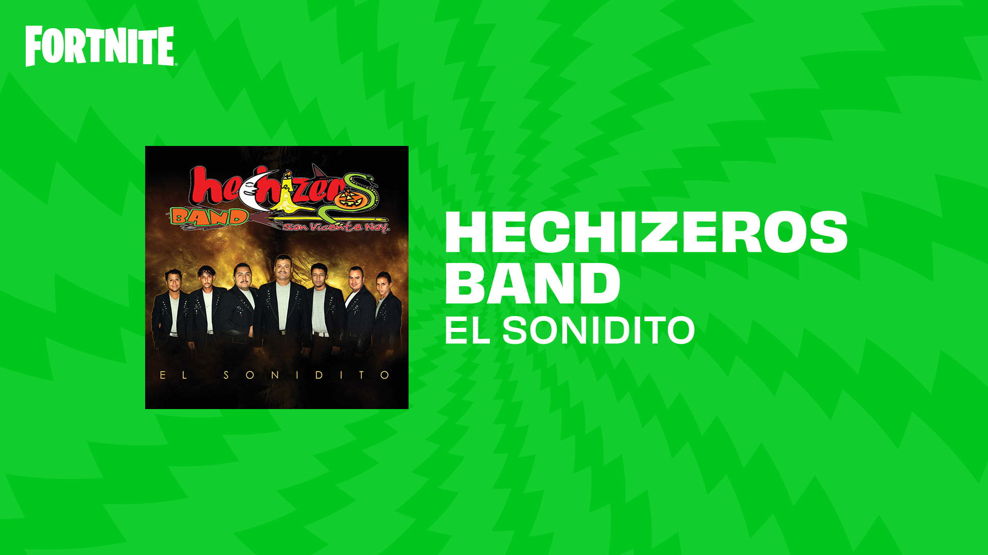 El Sonidito de Hechizeros Band llega a Fortnite como pista de improvisación