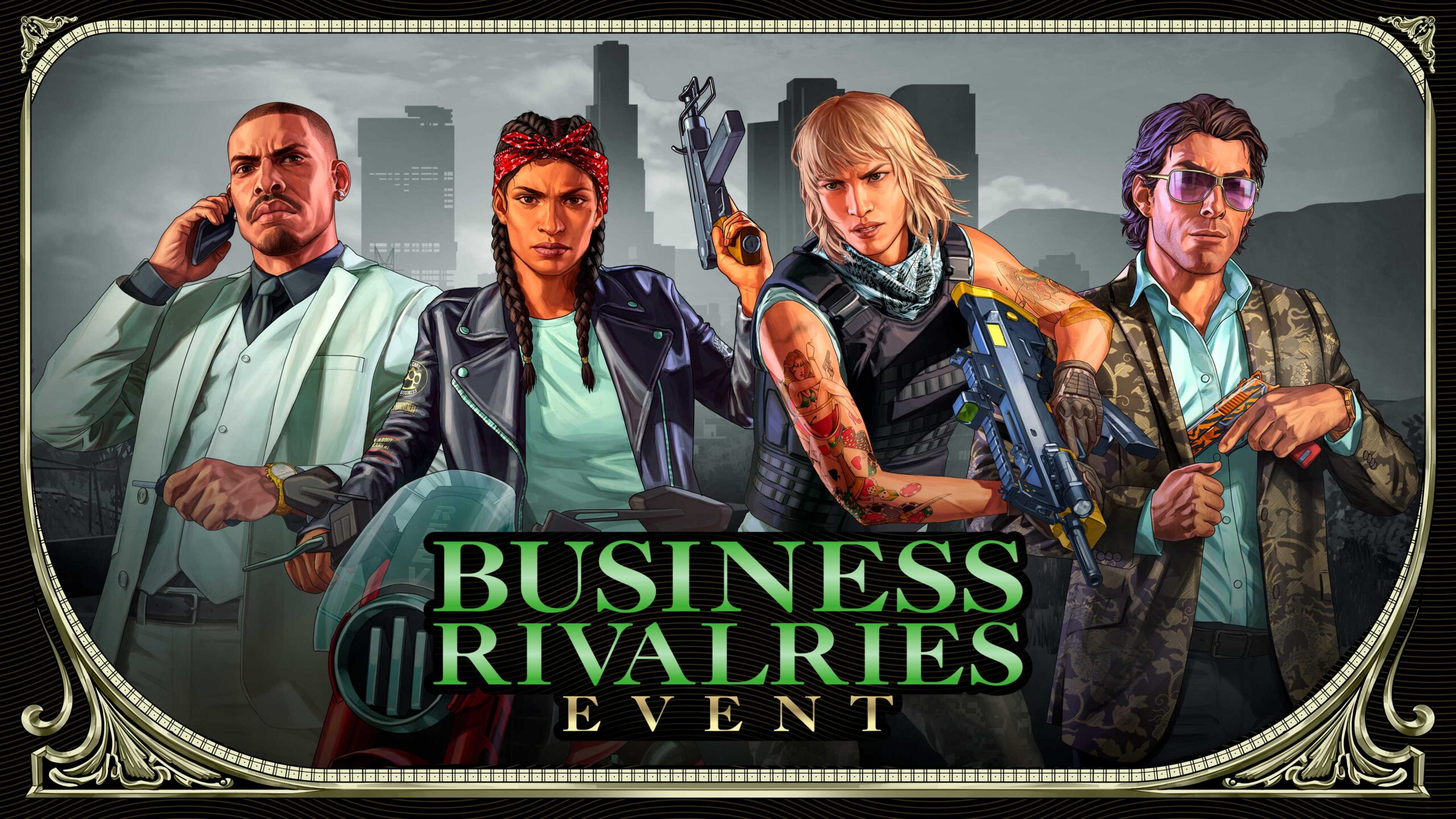 Evento Rivalidad empresarial de GTA Online con negocios gratis en Los Santos