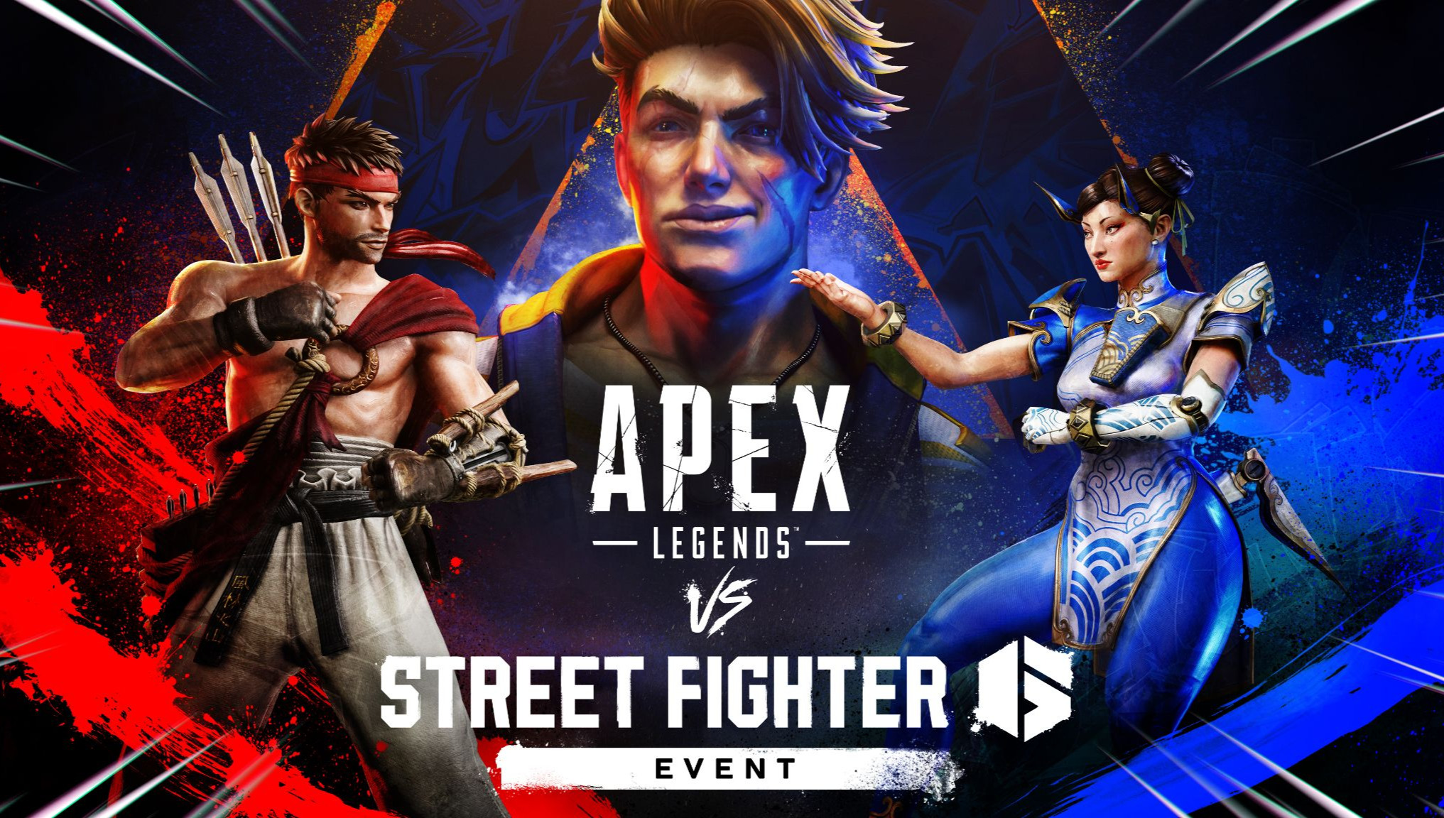 Evento Apex Legends VS Street Fighter 6 con el mapa Olympus tematizado