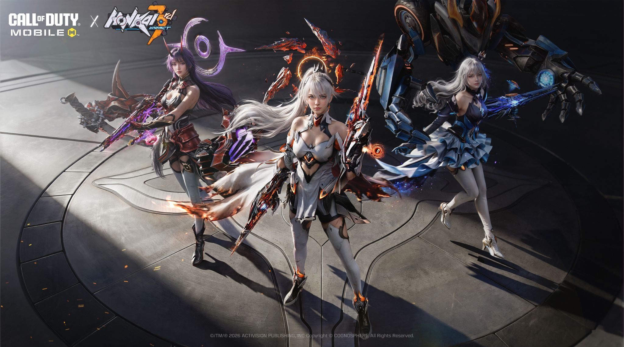 Operadores de Call of Duty Mobile inspirados en las Valquirias de Honkai Impact 3rd