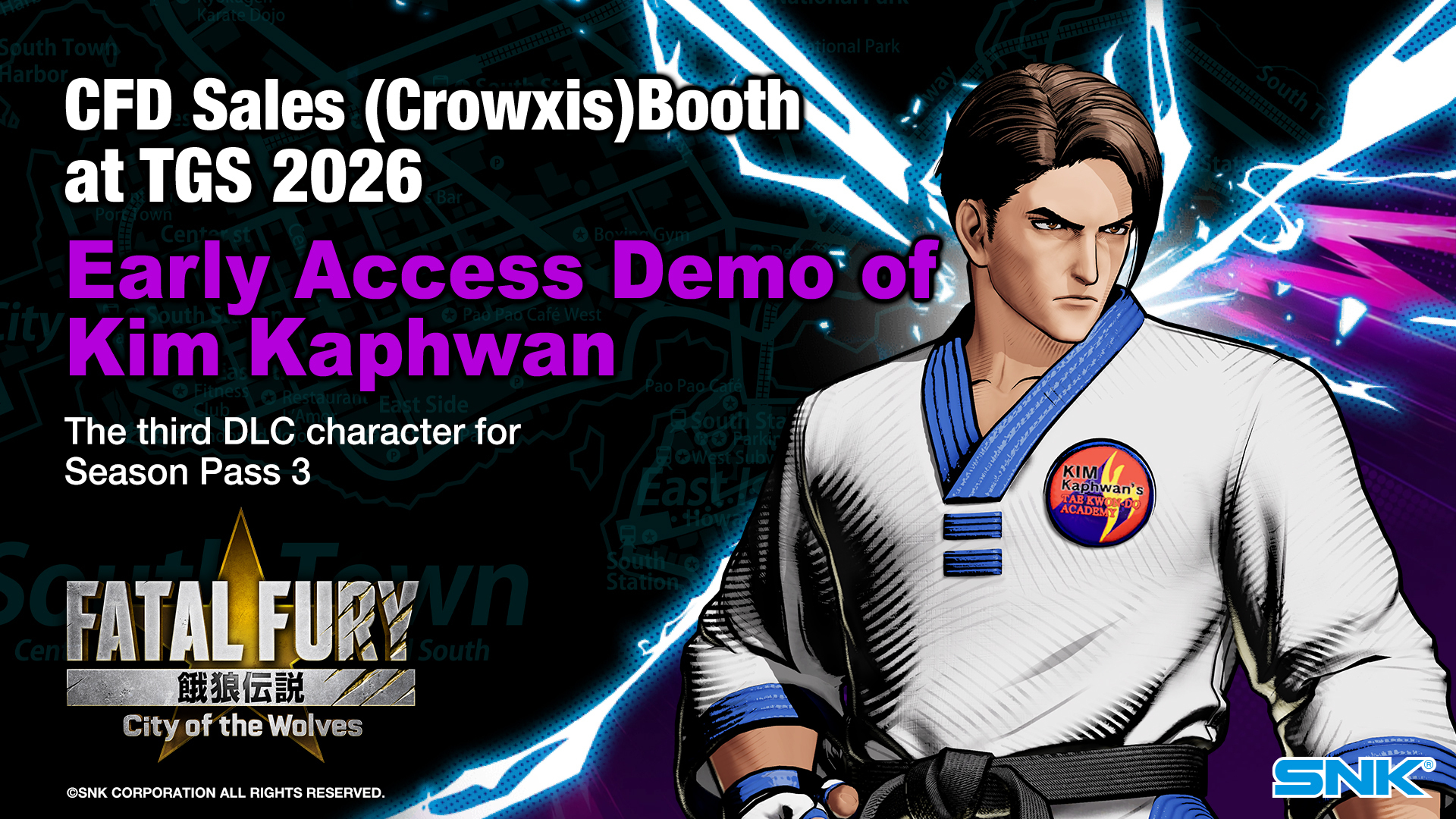 Kim Kaphwan en Fatal Fury City of the Wolves: fecha y detalles